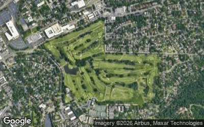 Highland Park Golf Course aerial view