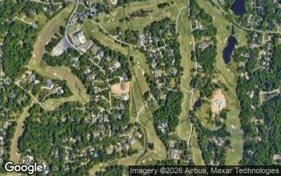 Sedgefield Country Club aerial view