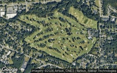 Raleigh Country Club aerial view