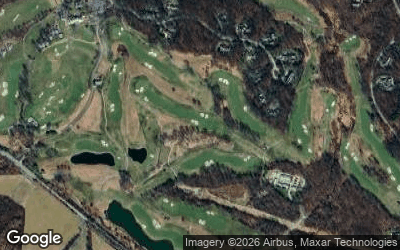 Caves Valley Golf Club aerial view