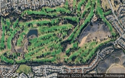 Los Serranos Golf & Country Club (South course) aerial view
