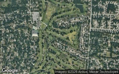 Blue Hills Country Club aerial view