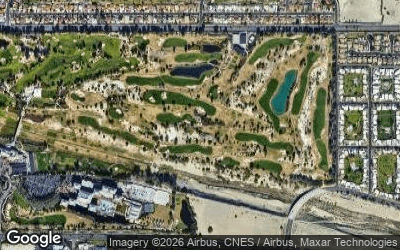  Indian Wells Golf Resort (Players course) aerial view