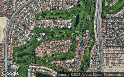 La Quinta Country Club aerial view