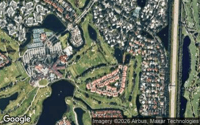 PGA National Resort and Spa 'The Haig Course' aerial view
