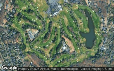 Quail Hollow Club aerial view