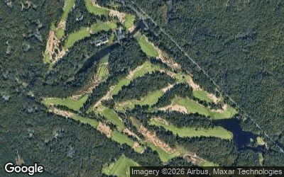 Pine Valley Golf Club aerial view