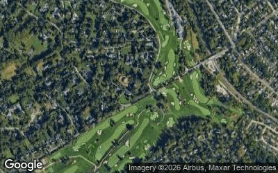 Merion Golf Club (East Course) aerial view