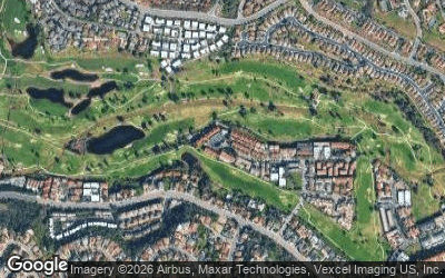 La Costa Resort and Spa (South course) aerial view
