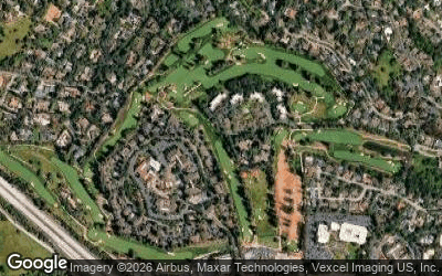 Sharon Heights Golf & Country Club aerial view