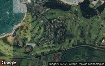 Turtle Bay Resort (Fazio course) aerial view