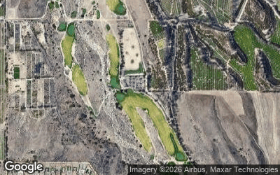 Rustic Canyon Golf Course aerial view
