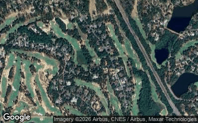 Pinehurst Resort #8 aerial view