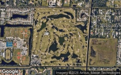 Boynton Beach Municipal Golf Course (Championship) aerial view
