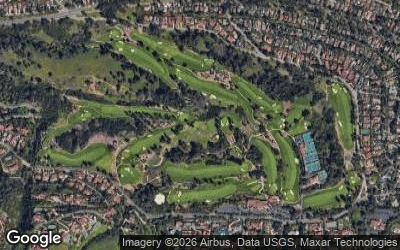 Palos Verdes Golf Club aerial view