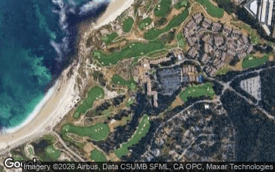 Links at Spanish Bay, The aerial view