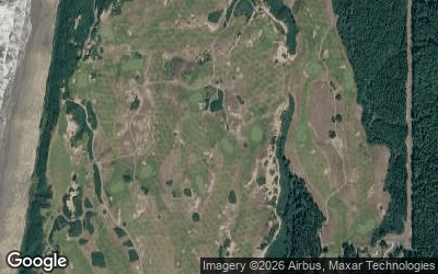 Bandon Dunes Resort (Old Macdonald Course) aerial view
