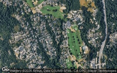 Pasatiempo Golf Club aerial view