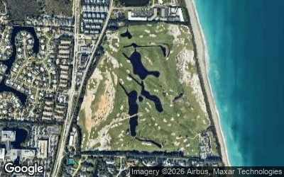 Seminole Golf Club aerial view