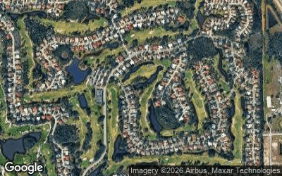 Calusa Lakes Golf Club aerial view