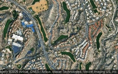 La Paloma Country Club (Canyon) aerial view