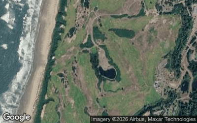Bandon Dunes Resort (Bandon Dunes Course) aerial view