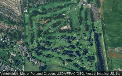Columbia Edgewater Country Club aerial view