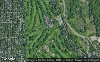 Detroit Golf Club (North) aerial view