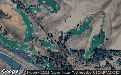 Circling Raven Golf Club At Coeur D'Alene Casino aerial view