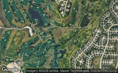 Indian Creek Golf Course (Blackbird) aerial view