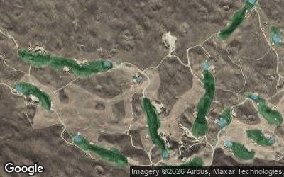 Sand Hills Golf Club aerial view