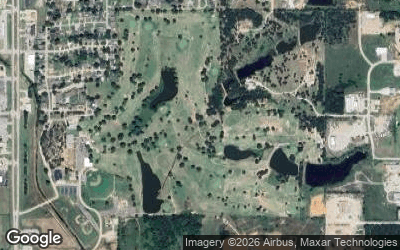Jimmie Austin Golf Course aerial view