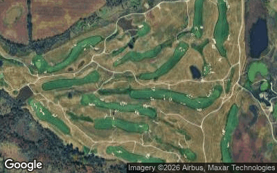 Erin Hills Golf Course aerial view