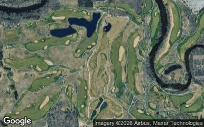 Blackwolf Run Golf Course aerial view