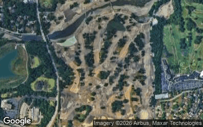 Medinah Country Club (Course 3) aerial view