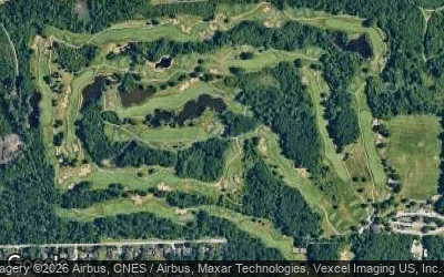 George W. Dunne National Golf Course aerial view