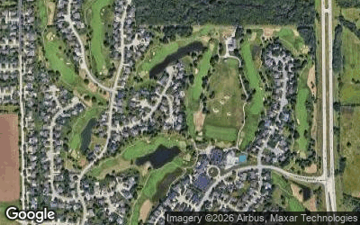 Panther Creek Country Club aerial view