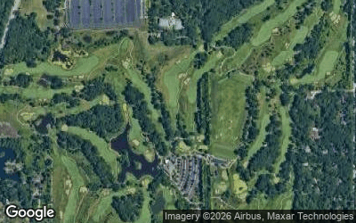 Chicago Golf Club aerial view