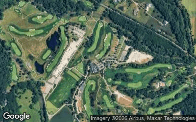 Valhalla Golf Club aerial view