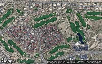 Grayhawk Golf Club (Raptor course) aerial view