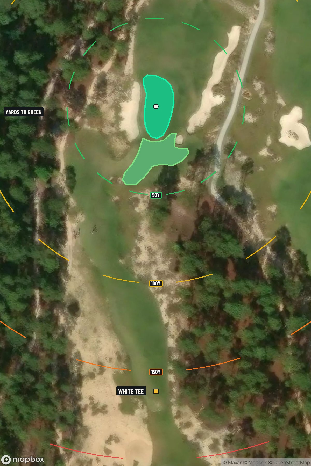Hole 11 aerial at Pinehurst Resort Country Club No 10