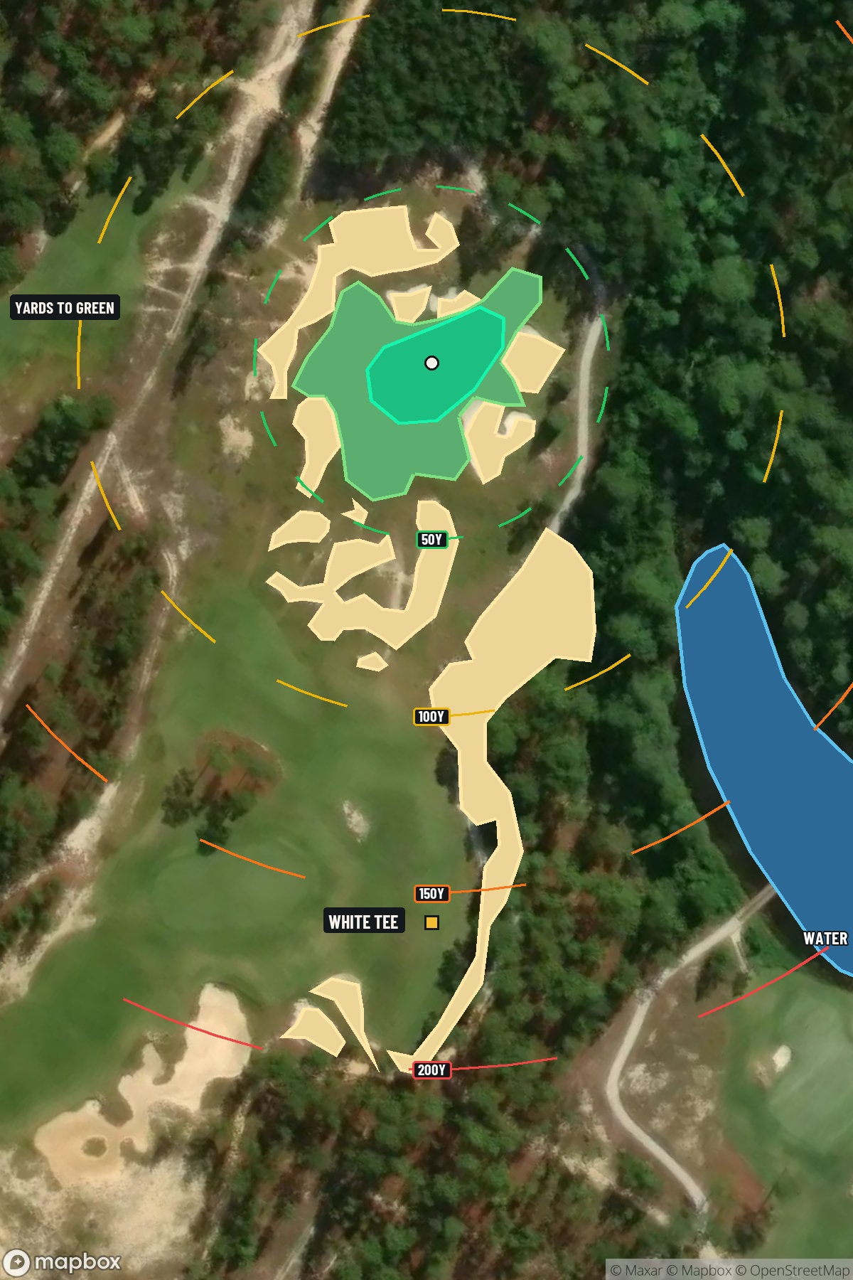 Hole 2 aerial at Pinehurst Resort Country Club No 10