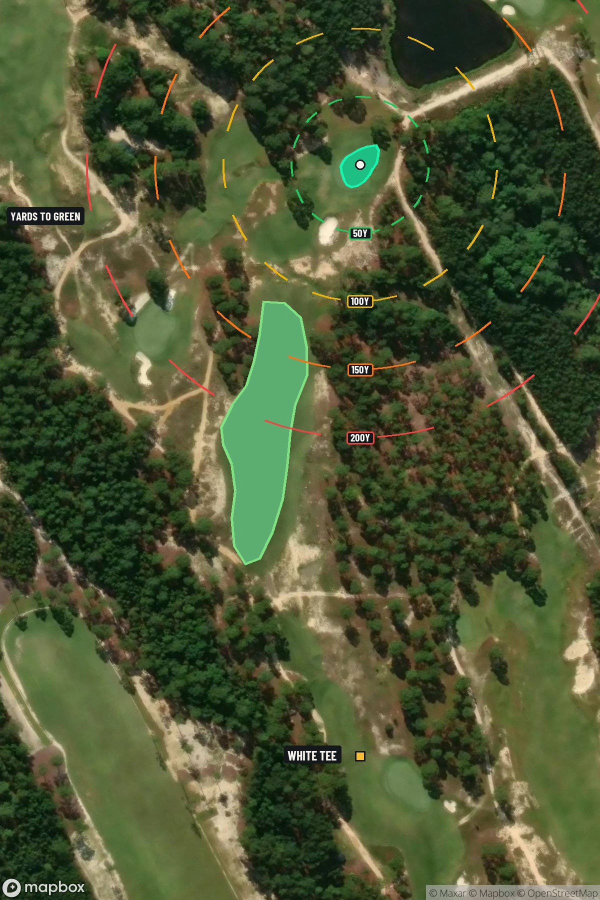 Hole 6 aerial at Pinehurst Resort Country Club No 10