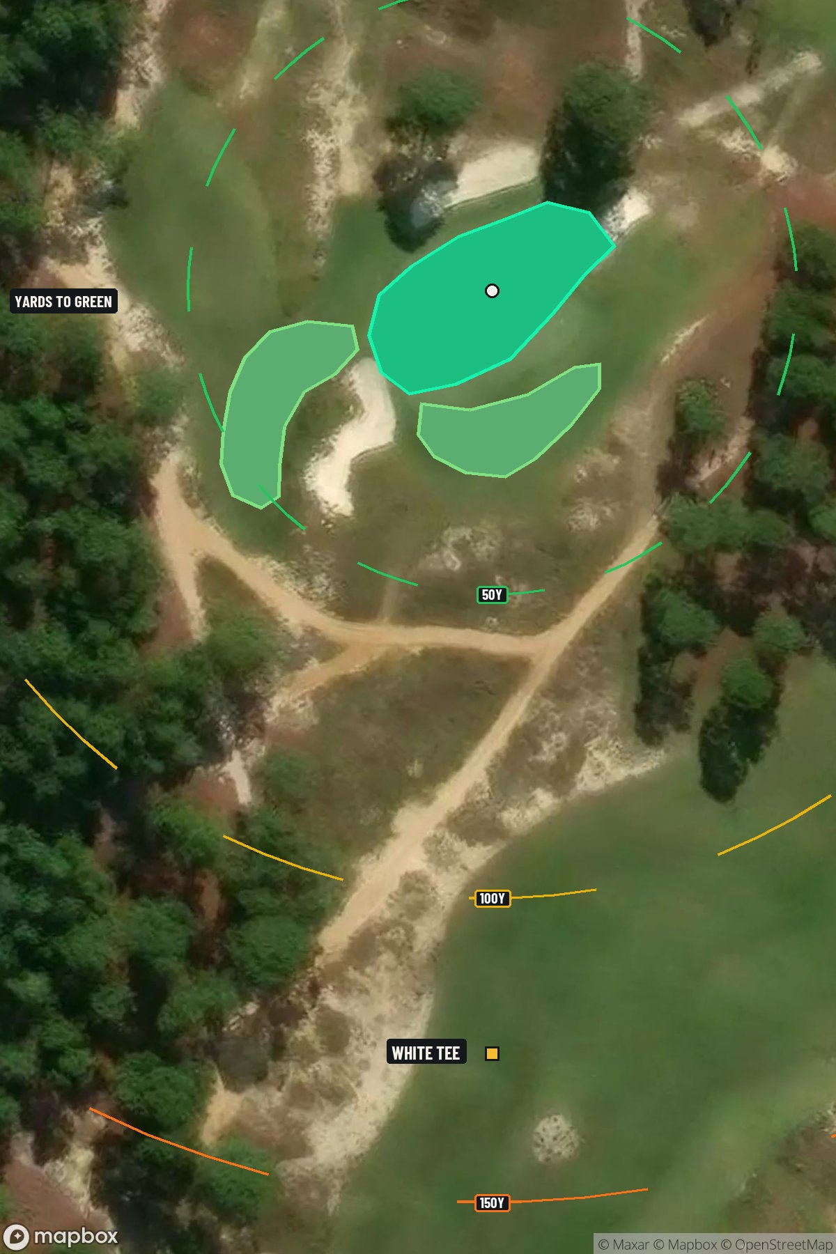 Hole 7 aerial at Pinehurst Resort Country Club No 10