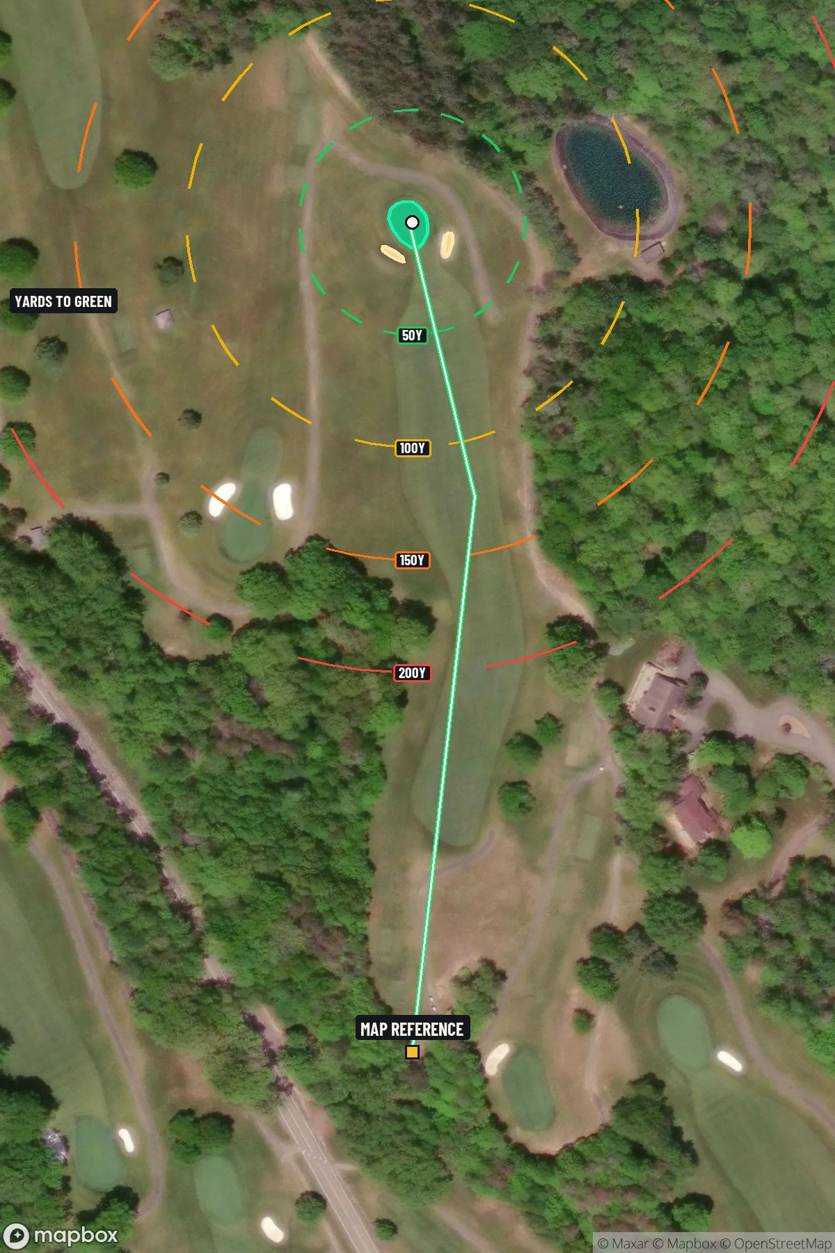 Hole 10 aerial at The Omni Homestead Resort Spa Old Course