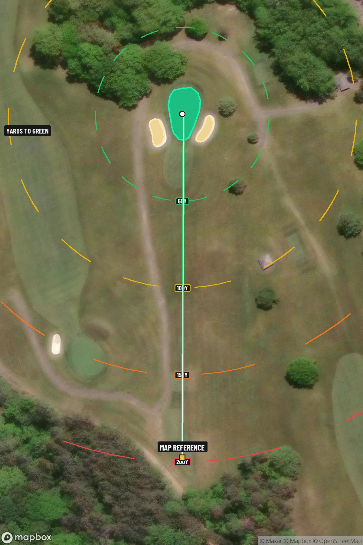 Hole 11 aerial at The Omni Homestead Resort Spa Old Course