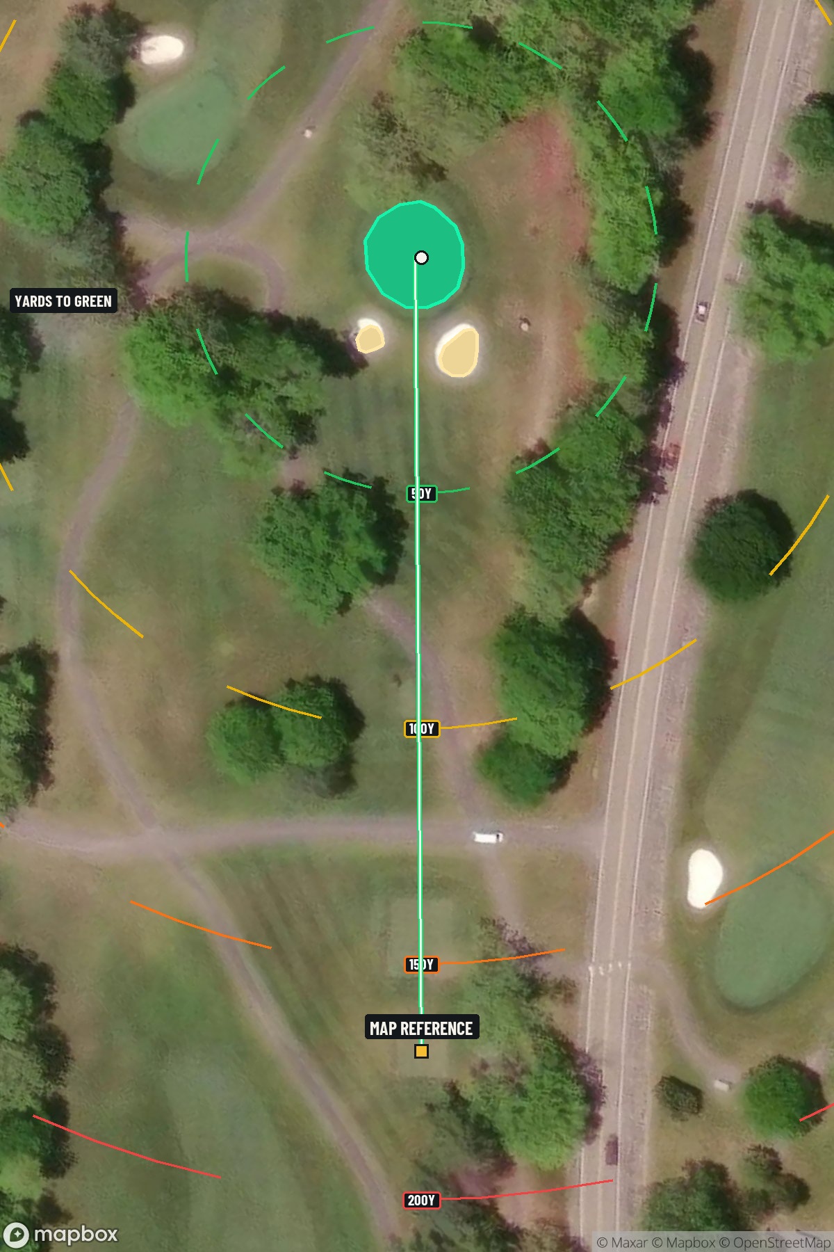 Hole 16 aerial at The Omni Homestead Resort Spa Old Course