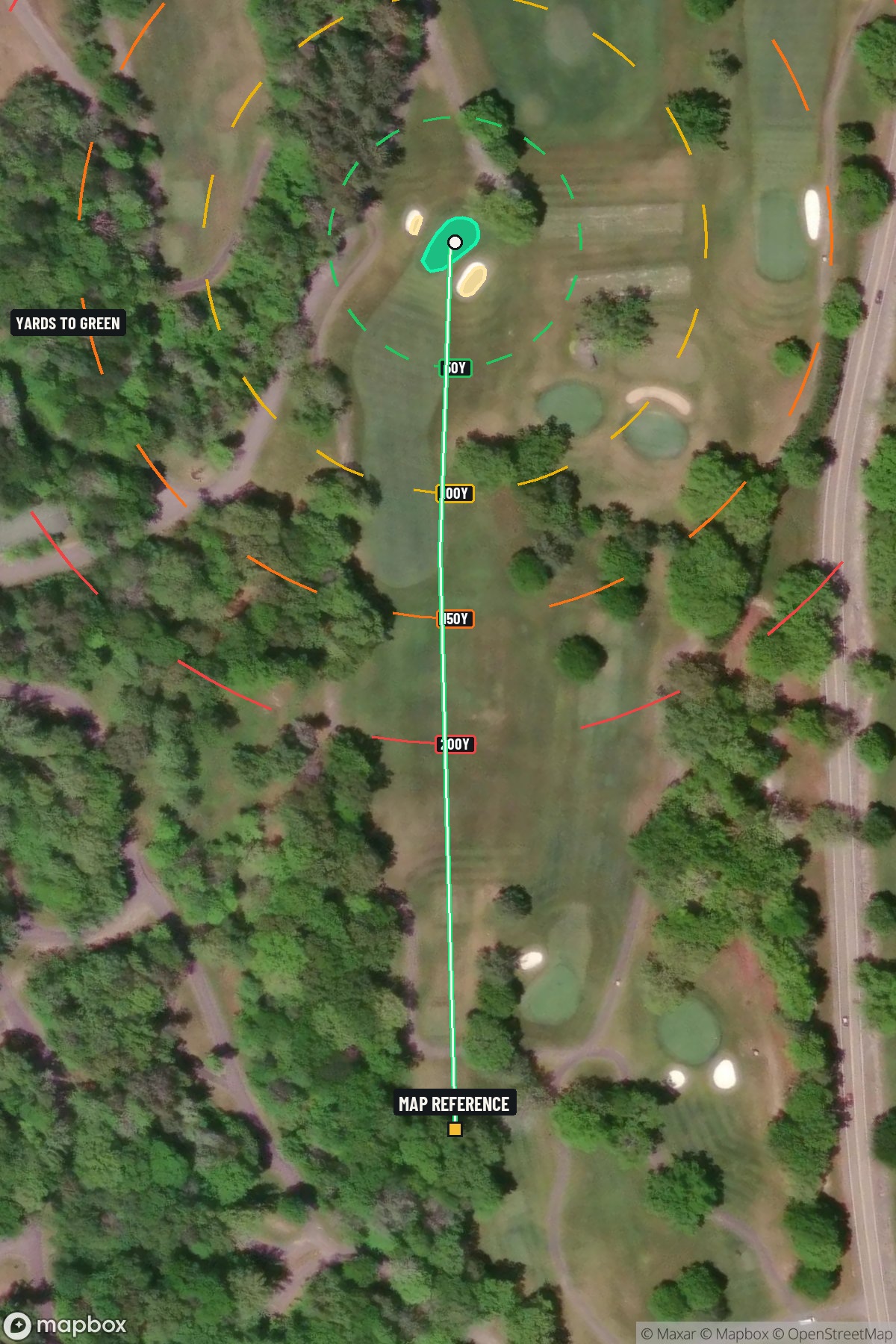 Hole 17 aerial at The Omni Homestead Resort Spa Old Course