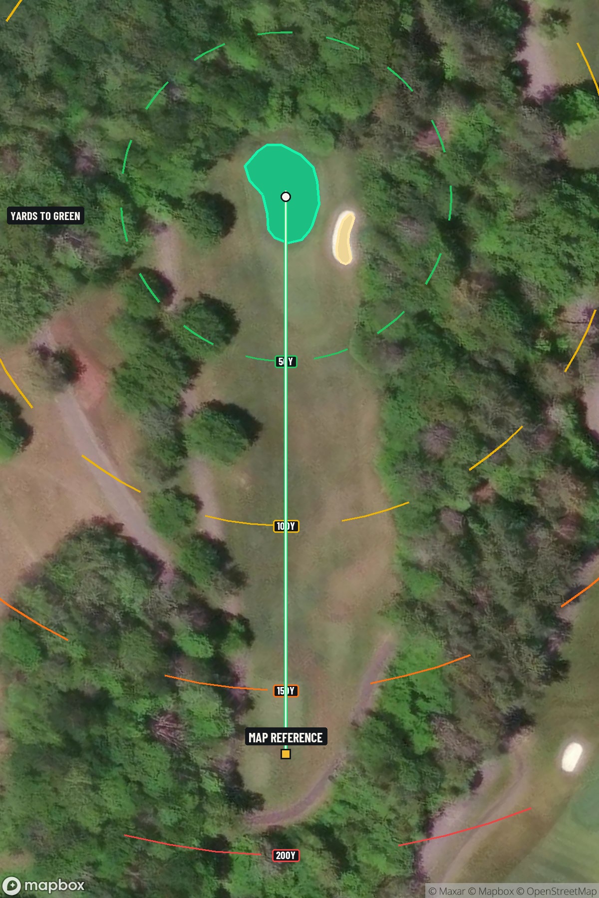 Hole 18 aerial at The Omni Homestead Resort Spa Old Course