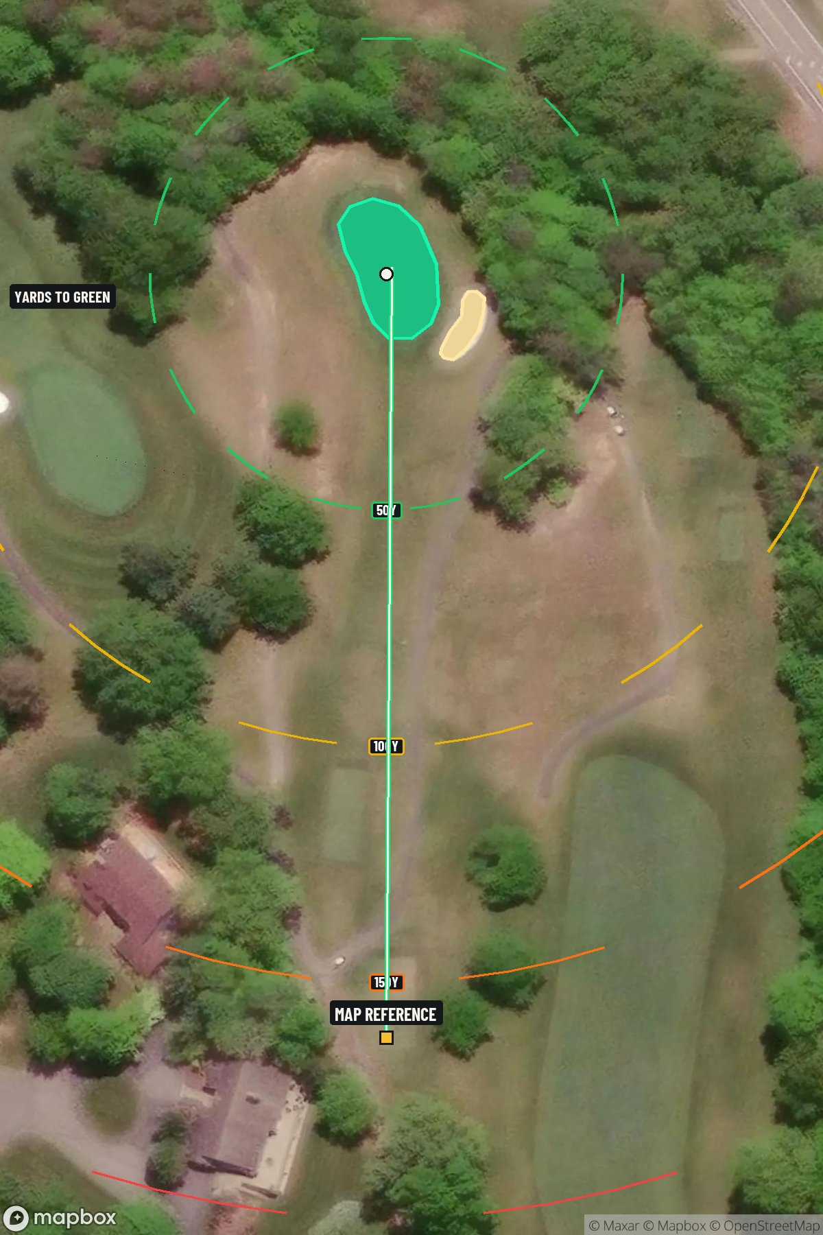 Hole 9 aerial at The Omni Homestead Resort Spa Old Course